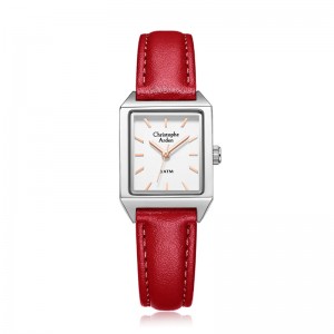 Christophe Arden CA 1004 Silver White Red Leather Lady LHLSSSLRE